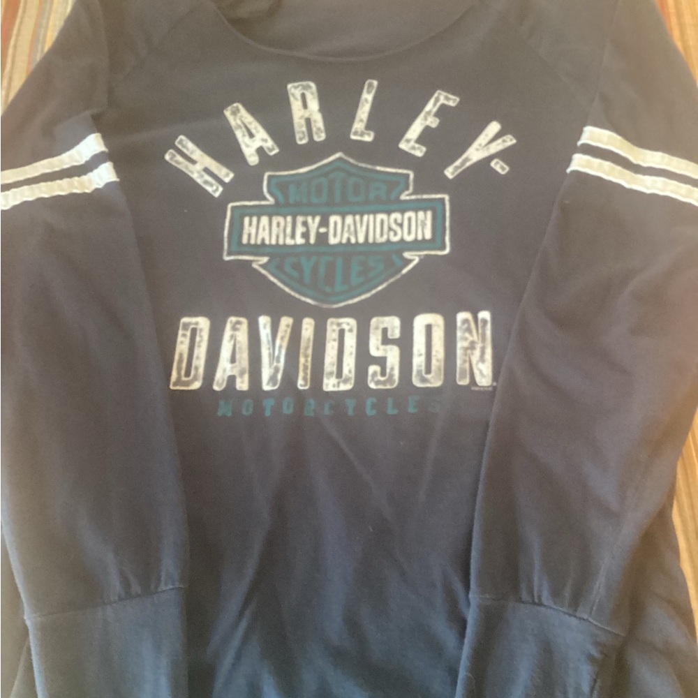 LG Long Horn Harley Davidson Shirt